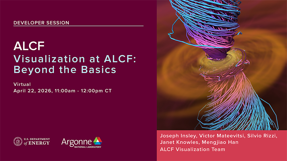 Visualization at the ALCF: Beyond the Basics