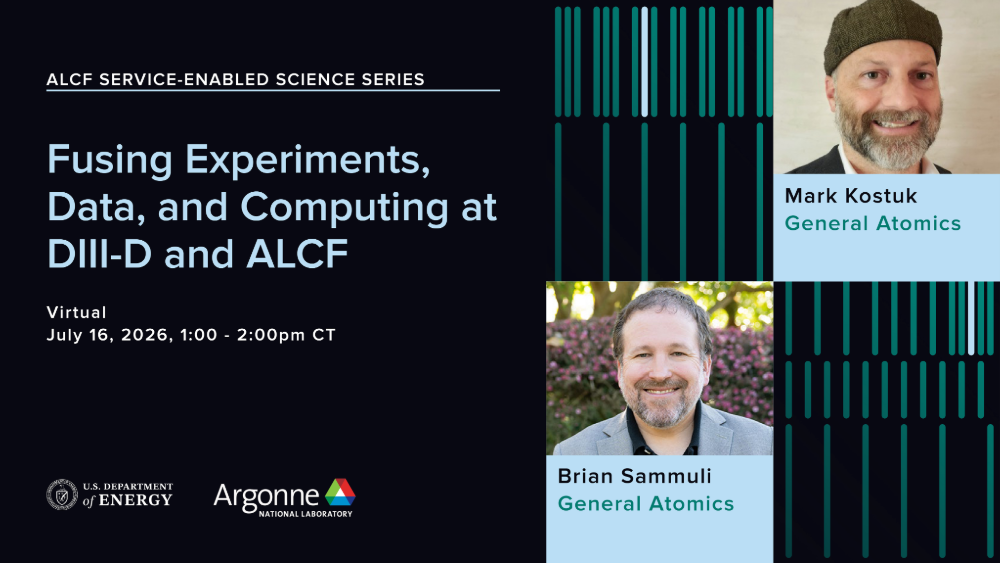 Fusing Experiments, Data, and Computing at DIII-D and ALCF